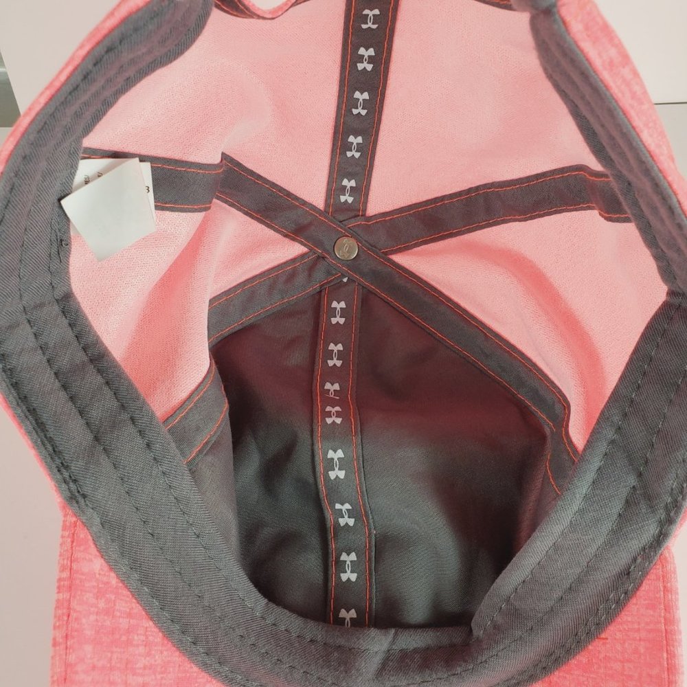 Under Armour NWOT Pink Athletic Workout Renegade Hat - Picture 7 of 11